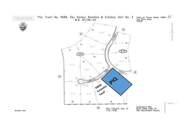 Photo 2 of Land for sale at 0 Carmelita Cir, Yucca Valley, CA 92284 | MLS# JT26022407 | Listing updated on 2026-06-22