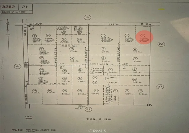 1st image of 0 W Avenue C, Antelope Acres, CA 93536 | MLS# HD26031213