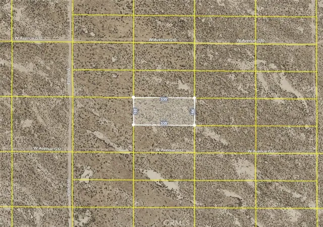 Photo 1 of Land for sale at 0 Nearby W Ave G12/45th St, Lancaster, CA 93536 | MLS# SR26032954 | Listing updated on 2026-02-13