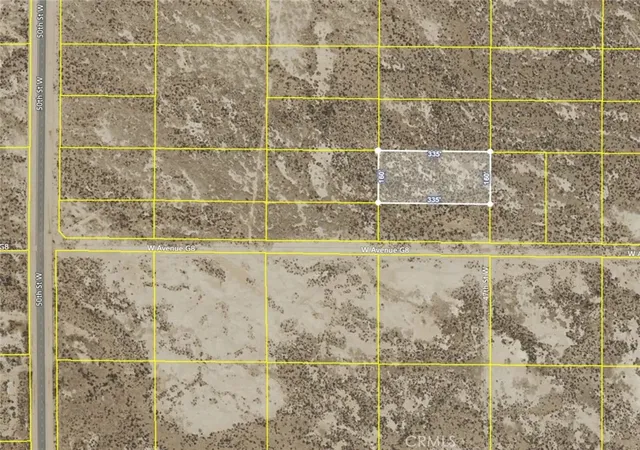 Photo 1 of Land for sale at 0 47th St W/north Of Ave G8, Lancaster, CA 93536 | MLS# SR26032960 | Listing updated on 2026-02-13