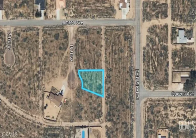 Photo 2 of Land for sale at 0 74 Street, California City, CA 93505 | MLS# SW26033465 | Listing updated on 2026-02-18