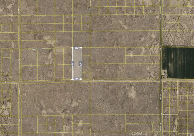 Photo 1 of Land for sale at 11400 E Ave G, Lancaster, CA 93535 | MLS# SR26034160 | Listing updated on 2026-02-14