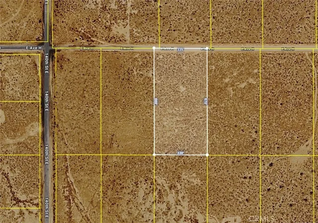 Photo 1 of Land for sale at 14100 E Ave H, Lancaster, CA 93535 | MLS# SR26034272 | Listing updated on 2026-02-15
