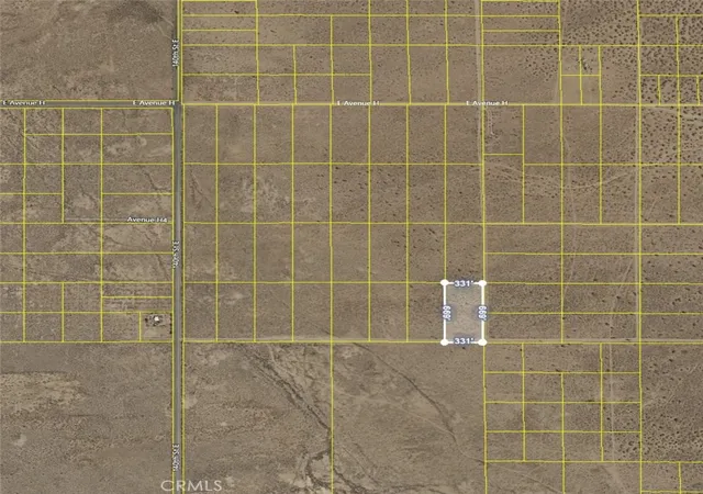 Photo 2 of Land for sale at 14500 E Ave H8, Lancaster, CA 93535 | MLS# SR26034280 | Listing updated on 2026-02-15