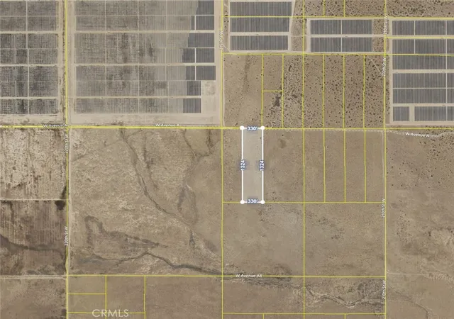 Photo 1 of Land for sale at 0 W Ave A/213th St, Lancaster, CA 93536 | MLS# SR26034637 | Listing updated on 2026-02-16
