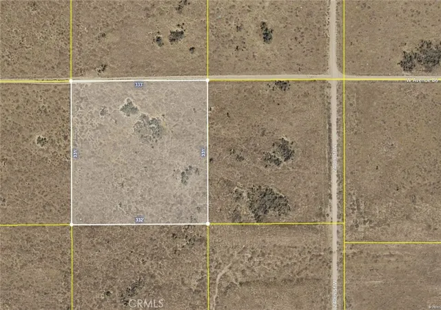 Photo 1 of Land for sale at 24100 Ave B6 W, Lancaster, CA 93536 | MLS# SR26035135 | Listing updated on 2026-02-16