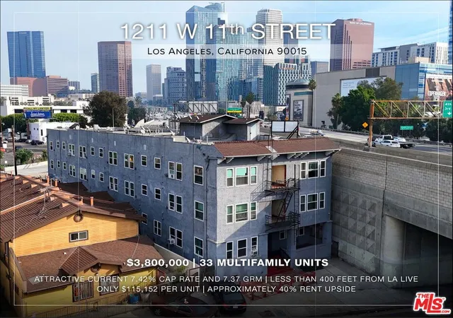 1st image of 1211 W 11th St, Los Angeles, CA 90015 | MLS# 26647019