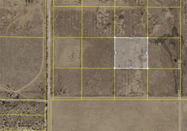 Photo 1 of Land for sale at 0 101st St E/north Of Ave I, Lancaster, CA 93535 | MLS# SR26037138 | Listing updated on 2026-02-19