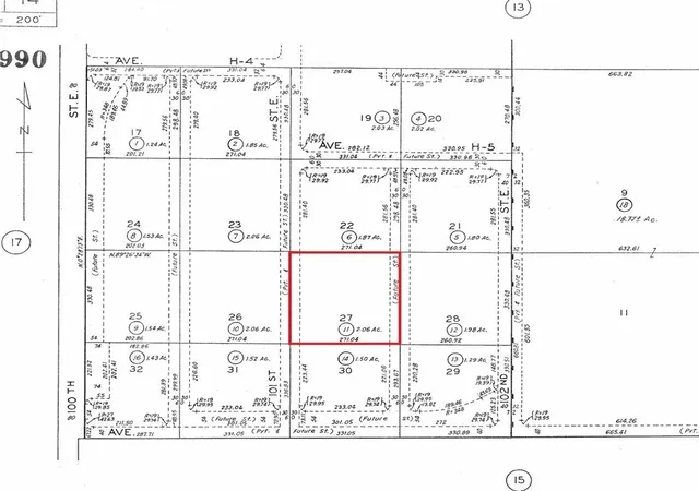 Photo 2 of Land for sale at 0 101st St E/north Of Ave I, Lancaster, CA 93535 | MLS# SR26037138 | Listing updated on 2026-02-19