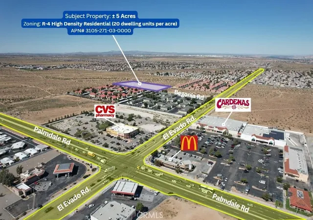 Photo 4 of Land for sale at 0 Begonia Rd, Victorville, CA 92392 | MLS# AR26028571 | Listing updated on 2026-02-21