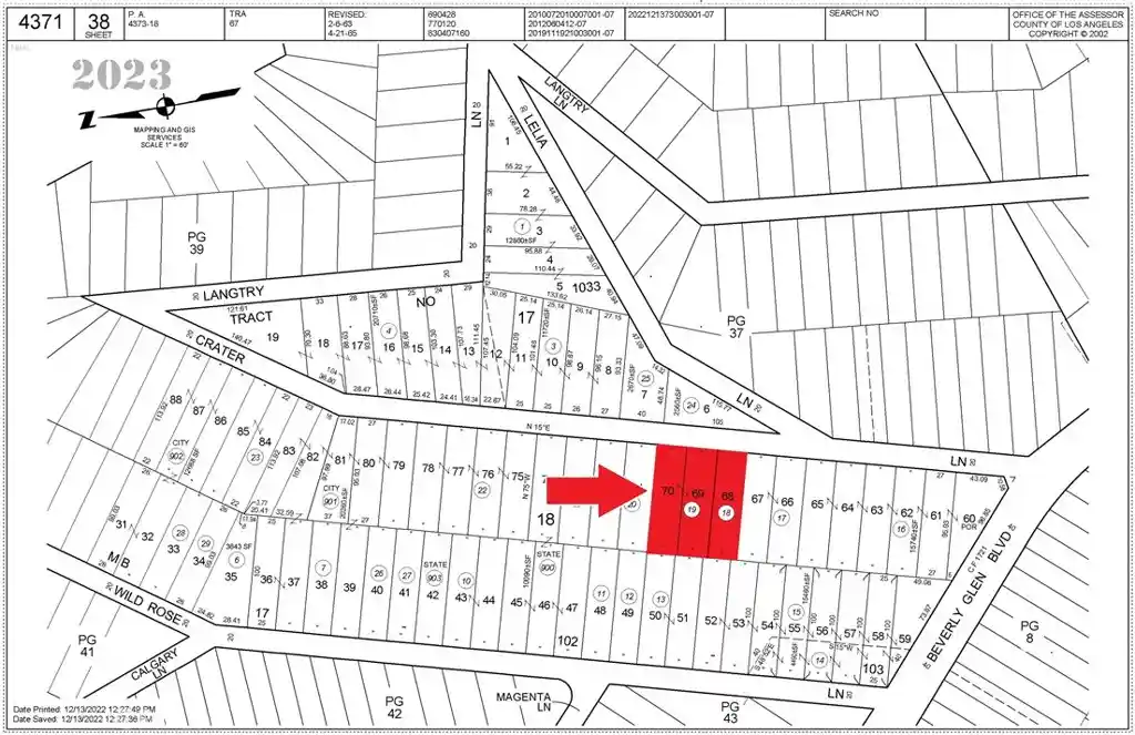 Photo 1 of Land for sale at 1625 Crater Ln, Los Angeles, CA 90077 | MLS# FR26038848 | Listing updated on 2026-10-19