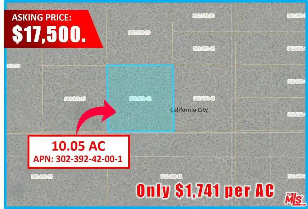 Photo 1 of Land for sale at 0 California, California City, CA 93505 | MLS# 26655361 | Listing updated on 2026-08-19