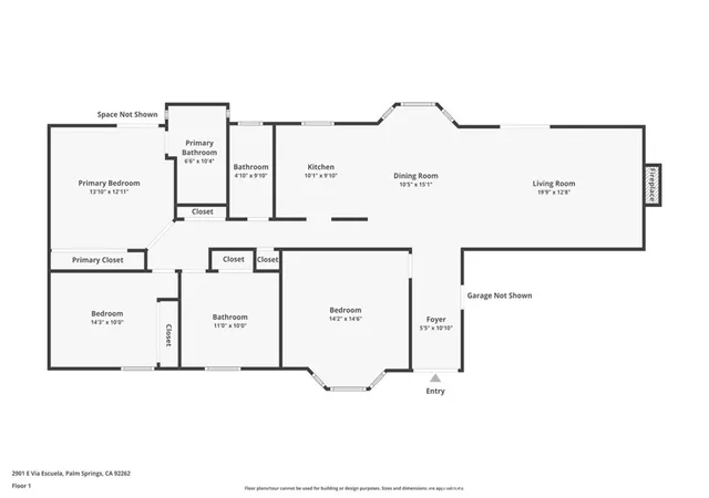 38th image of 2901 E Via Escuela, Palm Springs, CA 92262 | MLS# GD26041962