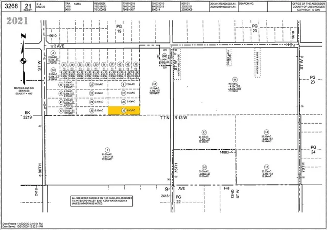 Photo 1 of Land for sale at 0 77th W Ave H, Lancaster, CA 93536 | MLS# SR26041230 | Listing updated on 2026-03-05