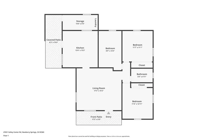 Homes for sale in Newberry Springs, CA | 47631 Valley Center, Newberry Springs, CA 92365 | MLS# CV26044462