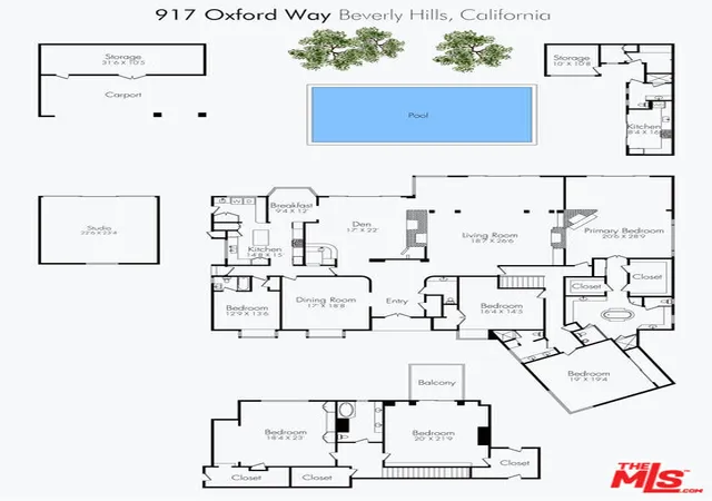 Homes for sale in Beverly Hills, CA | 917 Oxford Wy, Beverly Hills, CA 90210 | MLS# 26658363