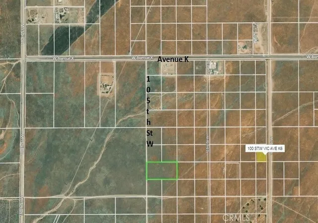 Photo 2 of Land for sale at 0 Vac/vic 105 Stw/ave K6, Lancaster, CA 93536 | MLS# SR26046366 | Listing updated on 2026-03-03