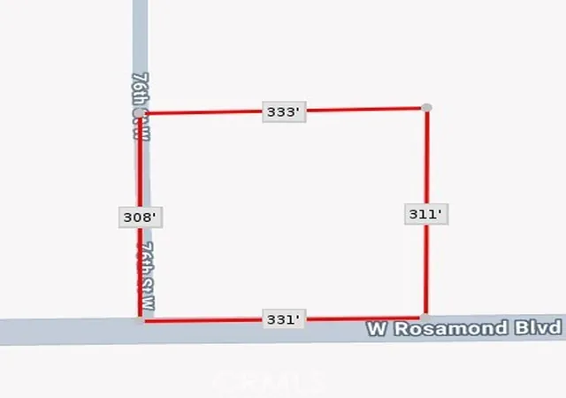 Photo 3 of Land for sale at 76 Rosamond Blvd, Rosamond, CA 93560 | MLS# SR26046667 | Listing updated on 2026-10-02