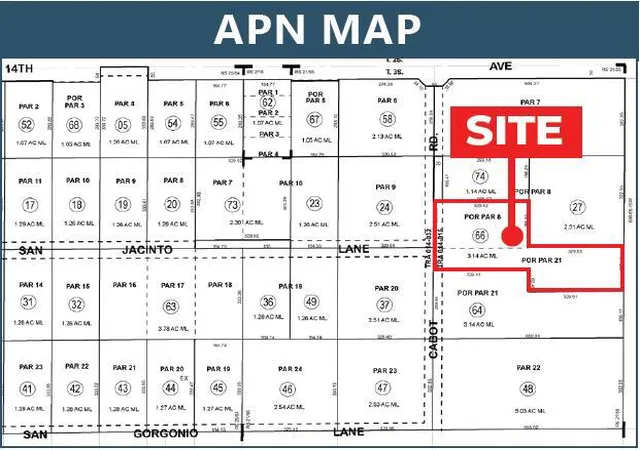 Photo 3 of Land for sale at 0 Cabot Rd, Desert Hot Springs, CA 92240 | MLS# 219144159DA | Listing updated on 2026-09-01