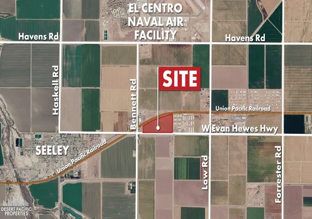 Photo 1 of Land for sale at 1542 Evan Hewes Hwy, El Centro, CA 92243 | MLS# 219144197DA | Listing updated on 2026-09-08