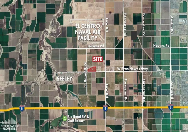 Photo 2 of Land for sale at 1542 Evan Hewes Hwy, El Centro, CA 92243 | MLS# 219144197DA | Listing updated on 2026-09-08