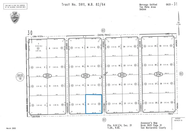 Photo 1 of Land for sale at 0 Hilton/junipero, Yucca Valley, CA 92284 | MLS# IG26047452 | Listing updated on 2026-04-02