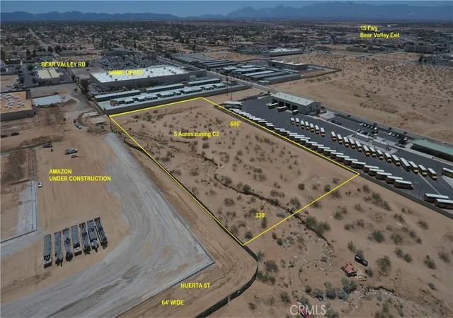 1st image of 0 Huerta St, Victorville, CA 92392 | MLS# IV26048351