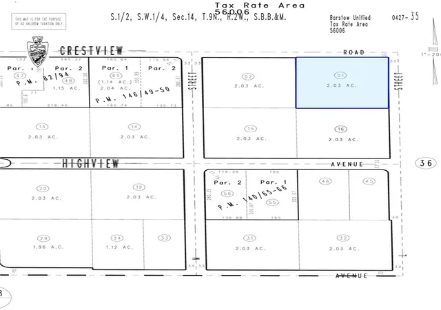 4th image of 0 Crestview Rd, Barstow, CA 92311 | MLS# HD26050028