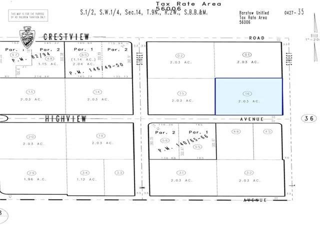 4th image of 0 Highview Ave, Barstow, CA 92311 | MLS# HD26050031