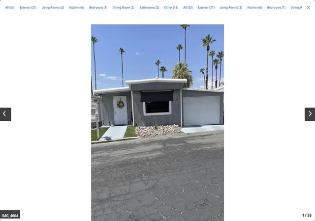 Photo 3 of Manufactured home for sale at 70260 Highway 111 #57, Rancho Mirage, CA 92270 | MLS# 219144856DA | Listing updated on 2026-09-21
