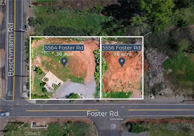 Photo 1 of Land for sale at 5564 & 5556 Foster Rd, Paradise, CA 95969 | MLS# SN26056770 | Listing updated on 2026-05-05