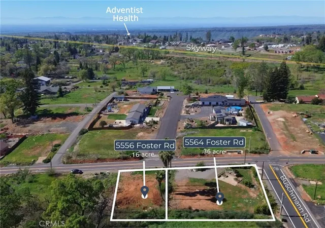 Photo 4 of Land for sale at 5564 & 5556 Foster Rd, Paradise, CA 95969 | MLS# SN26056770 | Listing updated on 2026-05-05