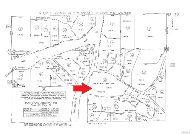 Photo 2 of Land for sale at 4320 Big Bnd Rd, Oroville, CA 95965 | MLS# PA26058468 | Listing updated on 2026-07-06