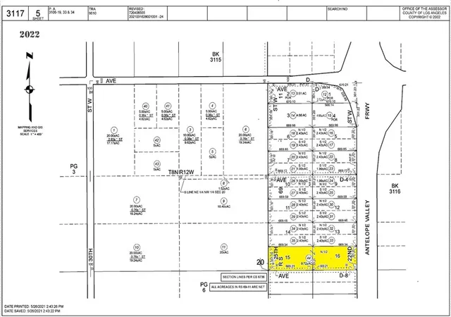 Photo 1 of Land for sale at 0 Ave D 8, Lancaster, CA 93536 | MLS# PW26059075 | Listing updated on 2026-09-15