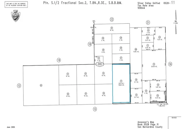 Photo 4 of Land for sale at 47100 Autum Leaf Rd, Newberry Springs, CA 92365 | MLS# HD26061768 | Listing updated on 2026-06-25