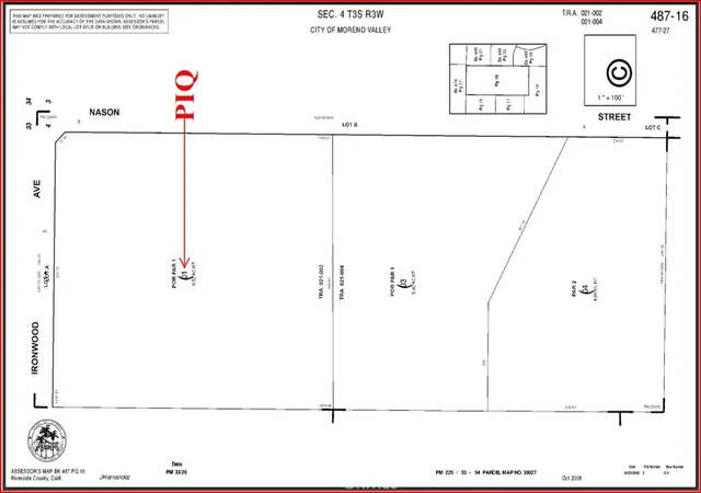 1st image of 0 Nason St, Moreno Valley, CA 92555 | MLS# PW26061784