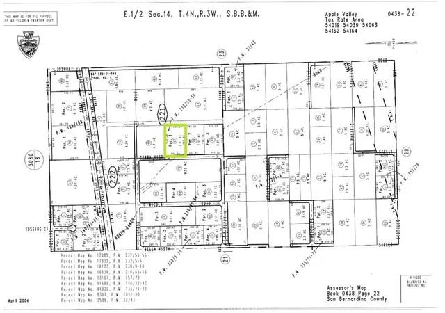 Photo 1 of Land for sale at 10233 Cerra Vista St, Apple Valley, CA 92308 | MLS# HD26063129 | Listing updated on 2026-10-01
