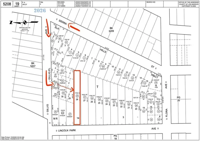 Photo 2 of Land for sale at 0 Lincoln Park Ave, Los Angeles, CA 90031 | MLS# DW26067426 | Listing updated on 2026-09-30