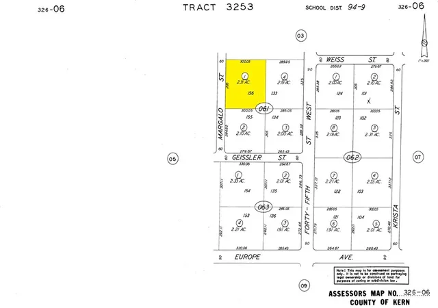 1st image of 0 Margald St, Mojave, CA 93501 | MLS# HD26067598