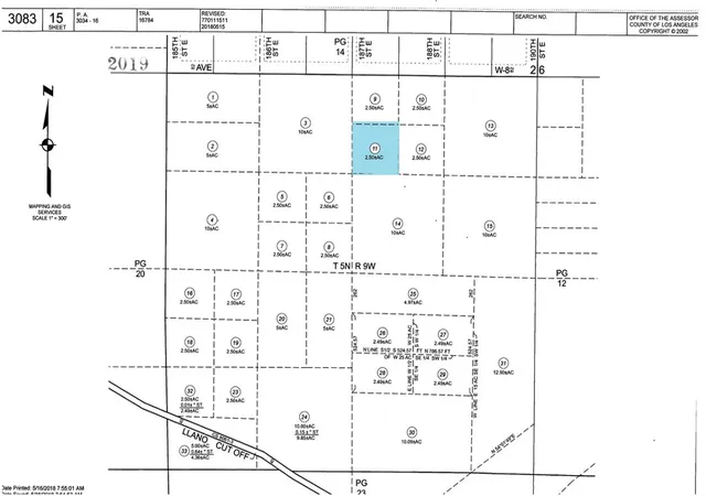 4th image of 0 187th / Avenue W10, Llano, CA 93591 | MLS# SR26072626