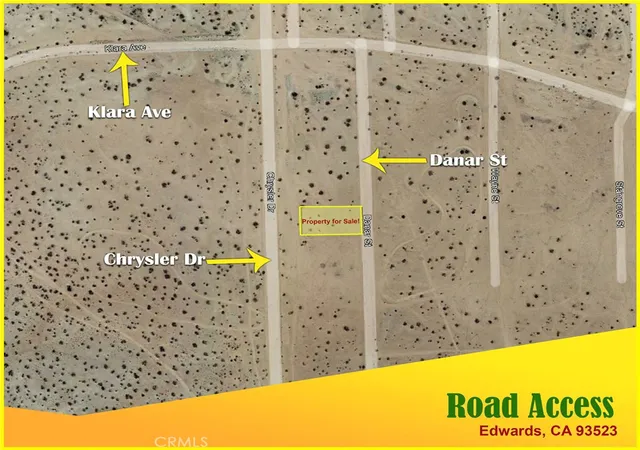 Photo 3 of Land for sale at 0 Danar, California City, CA 92501 | MLS# NP26075658 | Listing updated on 2026-05-06
