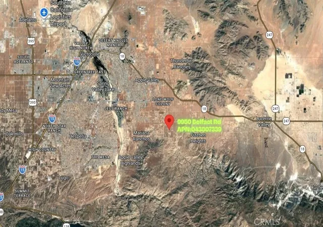 Photo 2 of Land for sale at 9950 Belfast Rd, Apple Valley, CA 92308 | MLS# HD26075147 | Listing updated on 2026-04-10