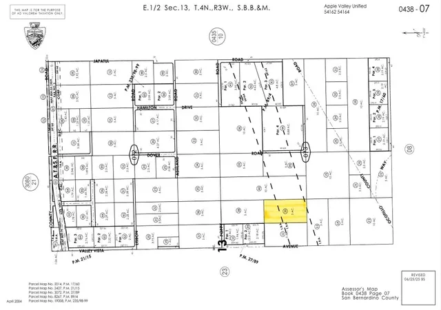 Photo 3 of Land for sale at 9950 Belfast Rd, Apple Valley, CA 92308 | MLS# HD26075147 | Listing updated on 2026-04-10