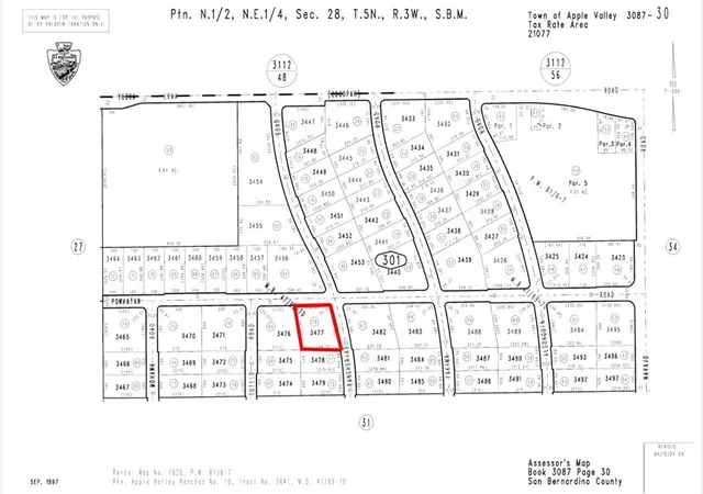 Photo 3 of Land for sale at 0 Rancherias Rd, Apple Valley, CA 92308 | MLS# HD26076925 | Listing updated on 2026-09-21