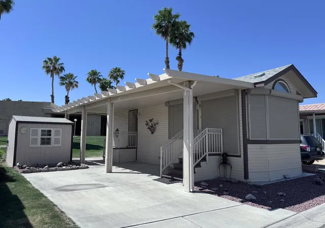 Photo 1 of Manufactured home for sale at 81620 Avenue 49 #160B, Indio, CA 92201 | MLS# 219146318DA | Listing updated on 2026-04-13
