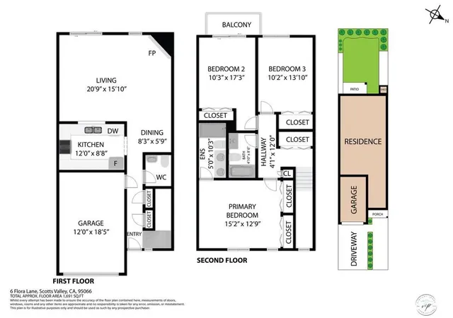 Homes for sale in Scotts Valley, CA | 6 Flora Ln, Scotts Valley, CA 95066 | MLS# ML82042806