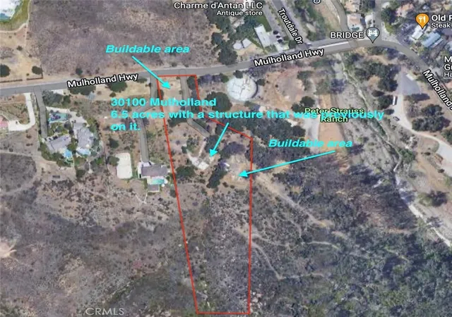 Photo 1 of Land for sale at 30100 Mulholland, Agoura Hills, CA 91301 | MLS# SR26079461 | Listing updated on 2026-05-04