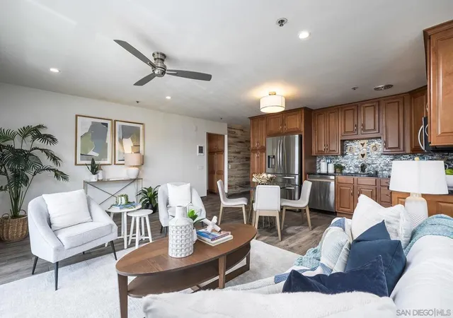 Listing Photo 1 - Condo for sale in building located at 4878 Pescadero Ave, San Diego, CA 92107 - Unit #102