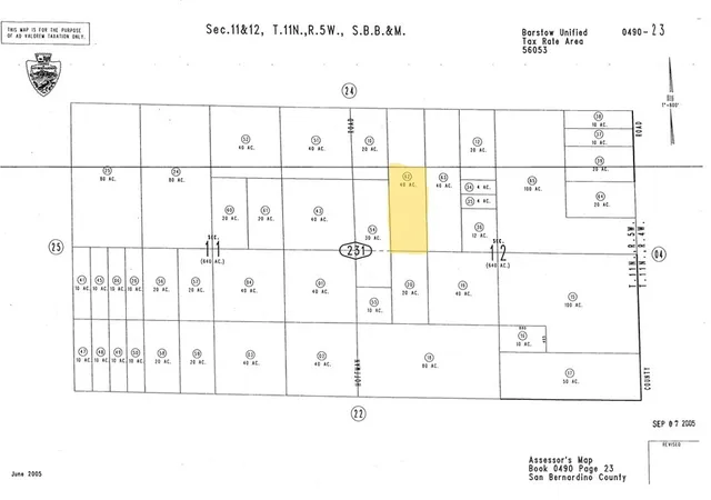 Photo 2 of Land for sale at 0 Hoffman Rd, Barstow, CA 92347 | MLS# HD26085451 | Listing updated on 2026-06-01