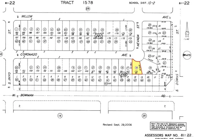 Photo 1 of Land for sale at 917 W Coronado Ave, Ridgecrest, CA 93555 | MLS# IV26086385 | Listing updated on 2026-07-13